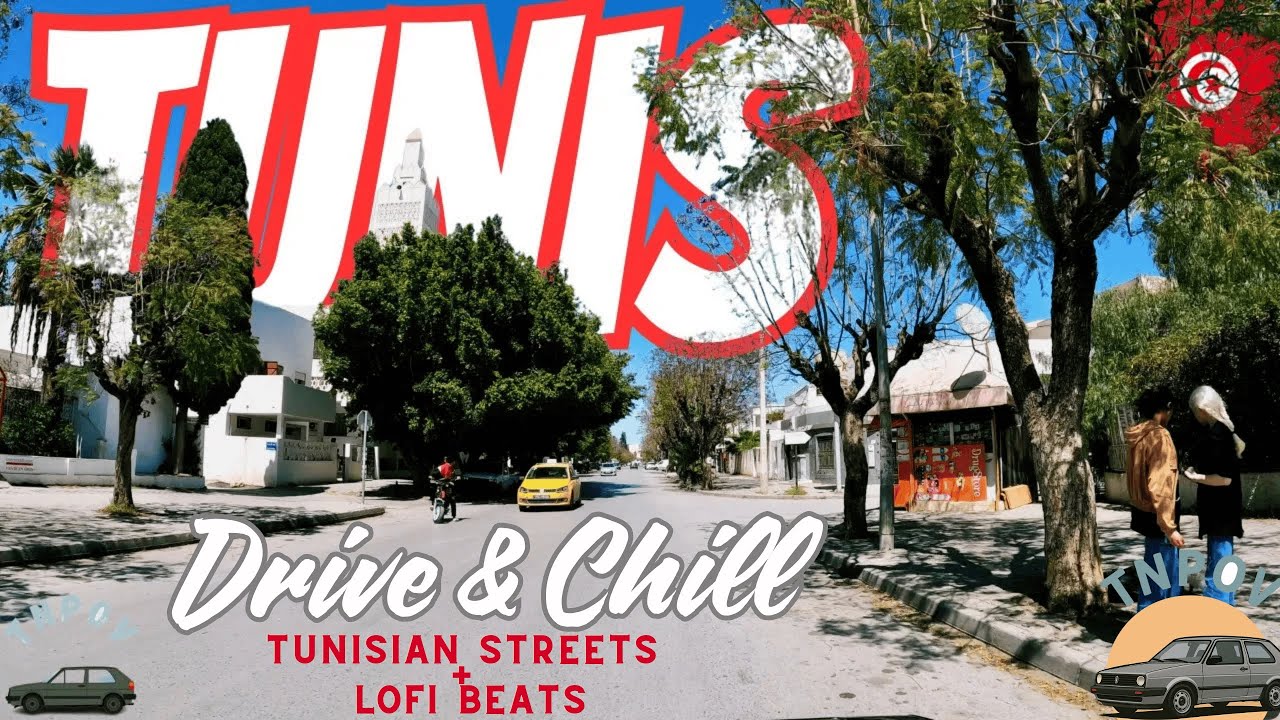 Tunisia Streets | El Manar & El Menzah | Scenic Streets, Sleep/Relax/Study & Focus
