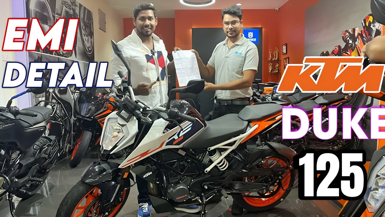 Finance Details | 2023 KTM Duke 125 | EMI & Down Payment ☑️ | Hindi