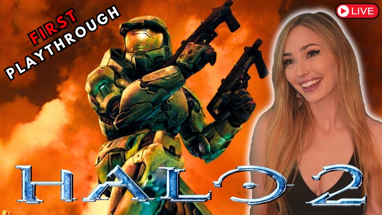 [LIVE] Halo 2 Day 2 🚀 First Ever Halo Series Playthrough 🔥Heroic Difficulty