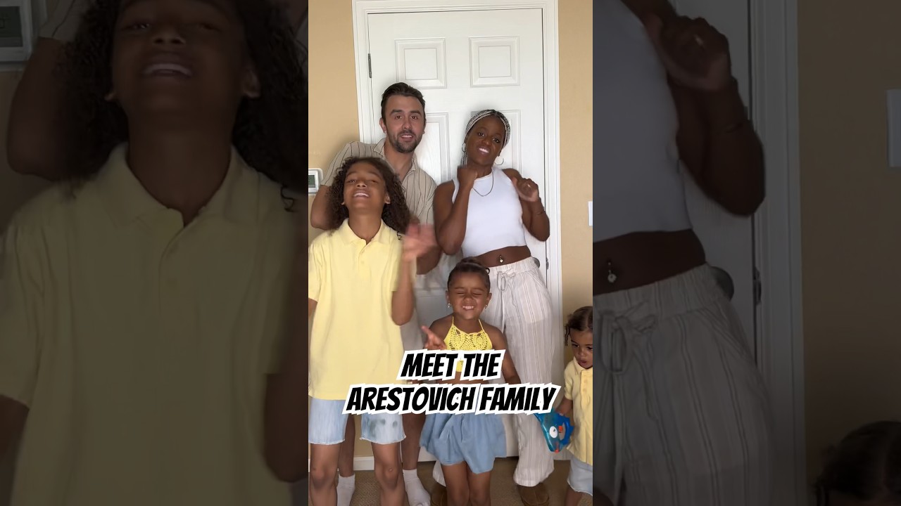 Introducing the Arestovich Family: Interracial Couple with Biracial Kids