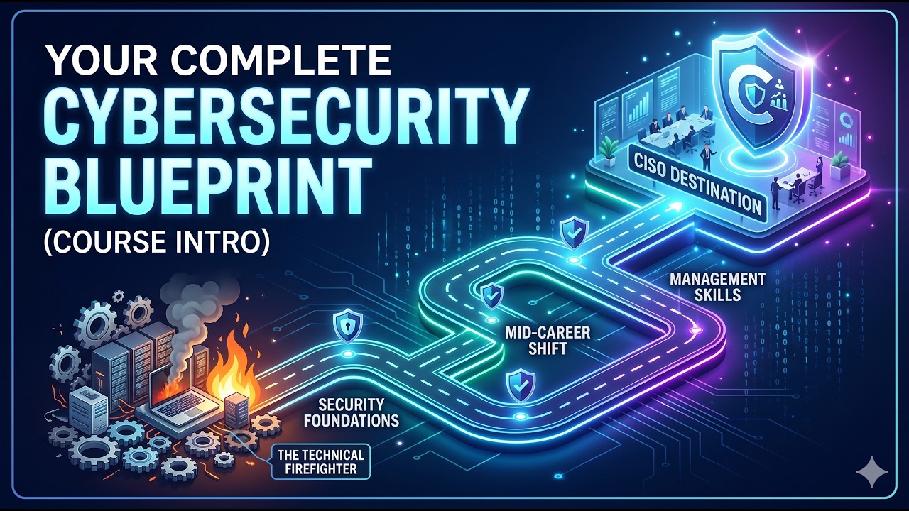 The CISO Roadmap: Your Complete Cybersecurity Blueprint (Course Intro)