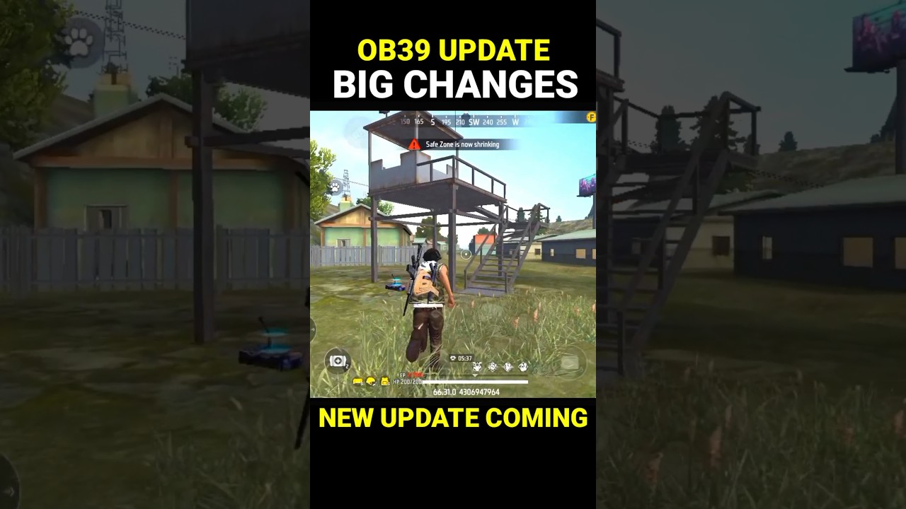 Top 3 Changes After Ob39 Update 🤯🔥 Ob39 Update Free Fire | Free Fire New Update #shorts