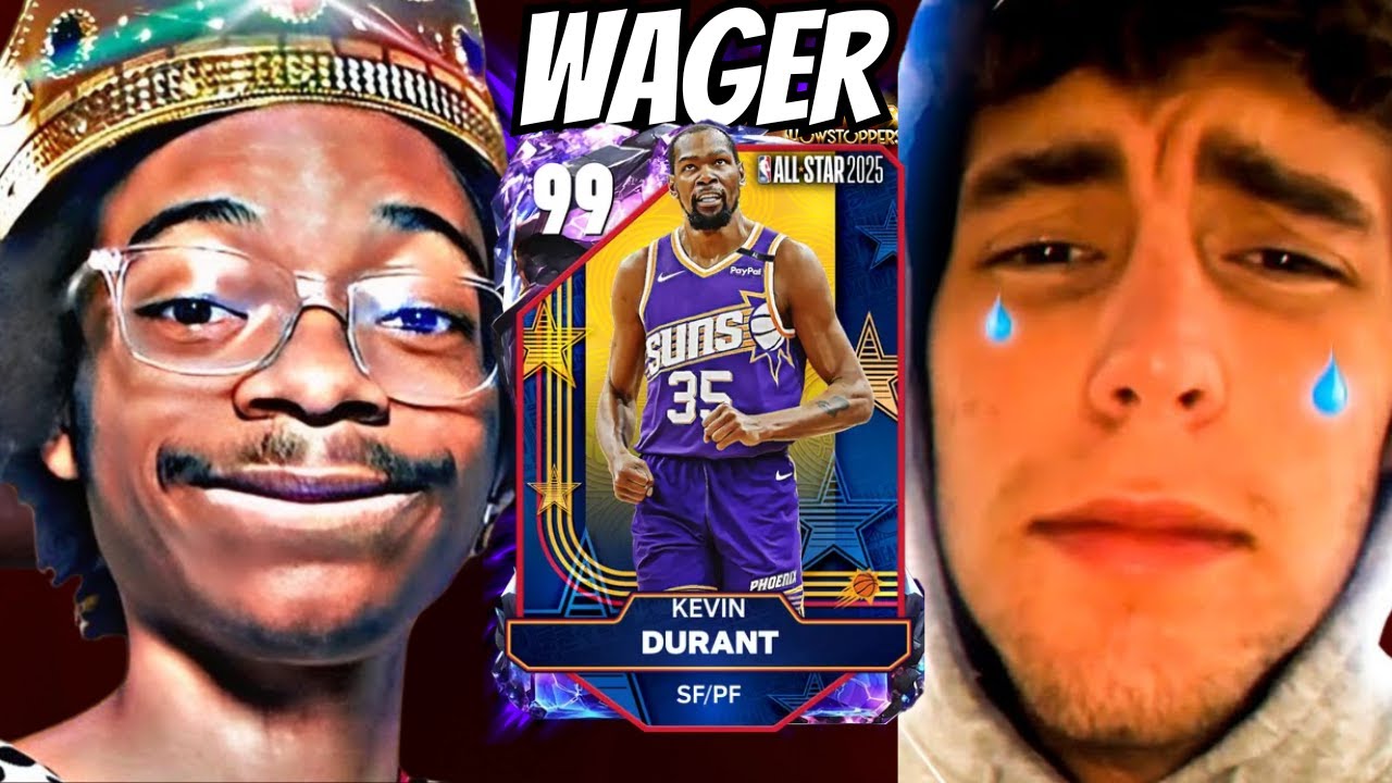 TYDEBO VS CARLO221 WAGER IN NBA2K25 MyTeam!! BEST OF THREE