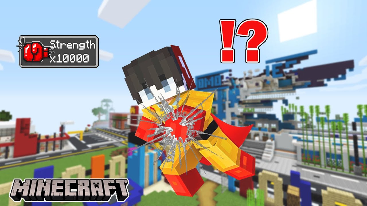 TankDemic Became ONE PUNCH MAN to Destroy ANYTHING in OMOCITY 😂 | Minecraft ( FILIPINO )