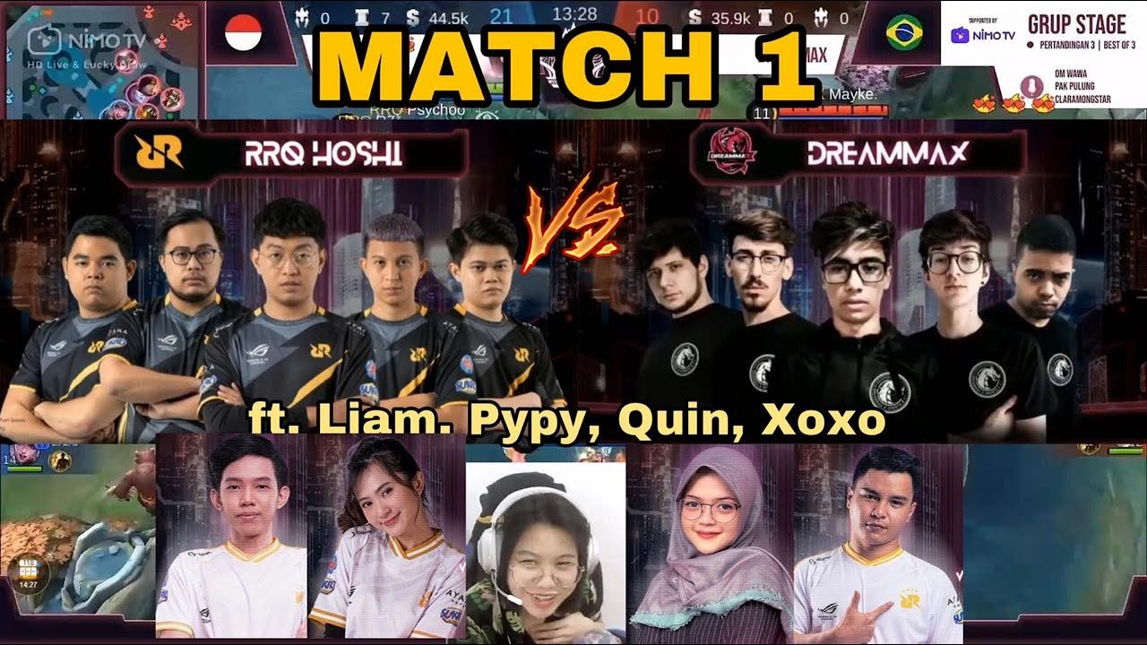 MATCH M2!! PERDANA ROSTER RRQ HOSHI DI REVEAL!!! (ft. RRQ VIVI, RRQ LIAM, RRQ XOXO dan QUEEN!!) #1