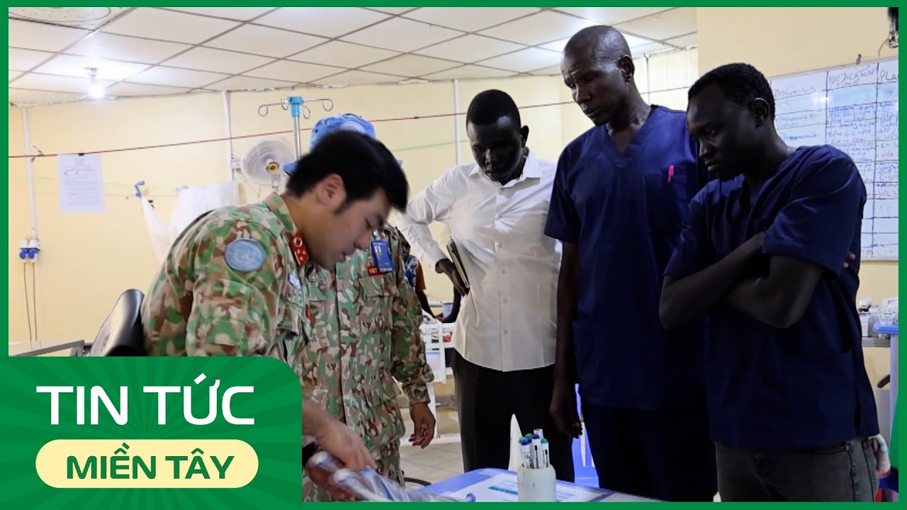 Lực lượng gìn giữ hòa bình Việt Nam hỗ trợ y tế tại Nam Sudan | THDT