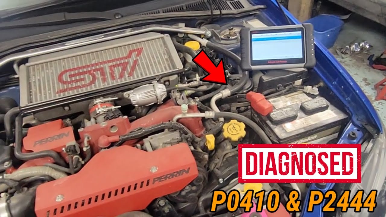 Subaru Wrx Sti 2.5L Secondary Air Pump Issue #mechanic #repair
