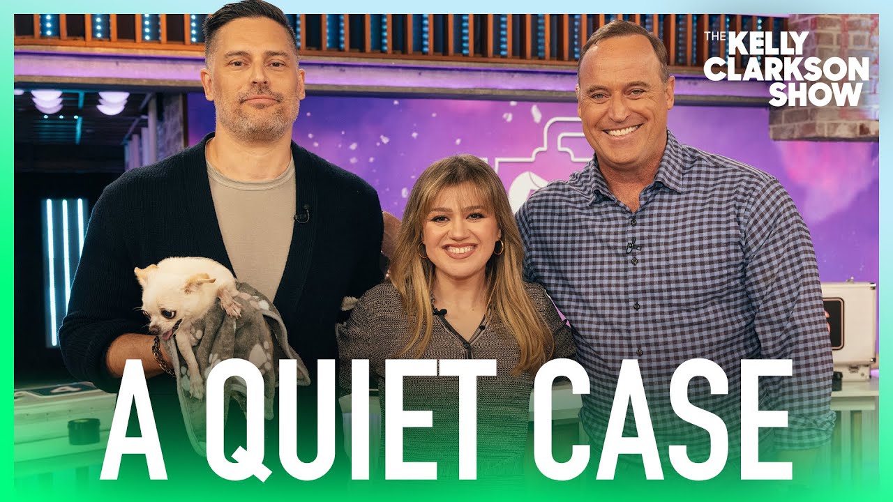 Joe Manganiello & Kelly Clarkson Get Ultra-Competitive In 'A Quiet Case' Game