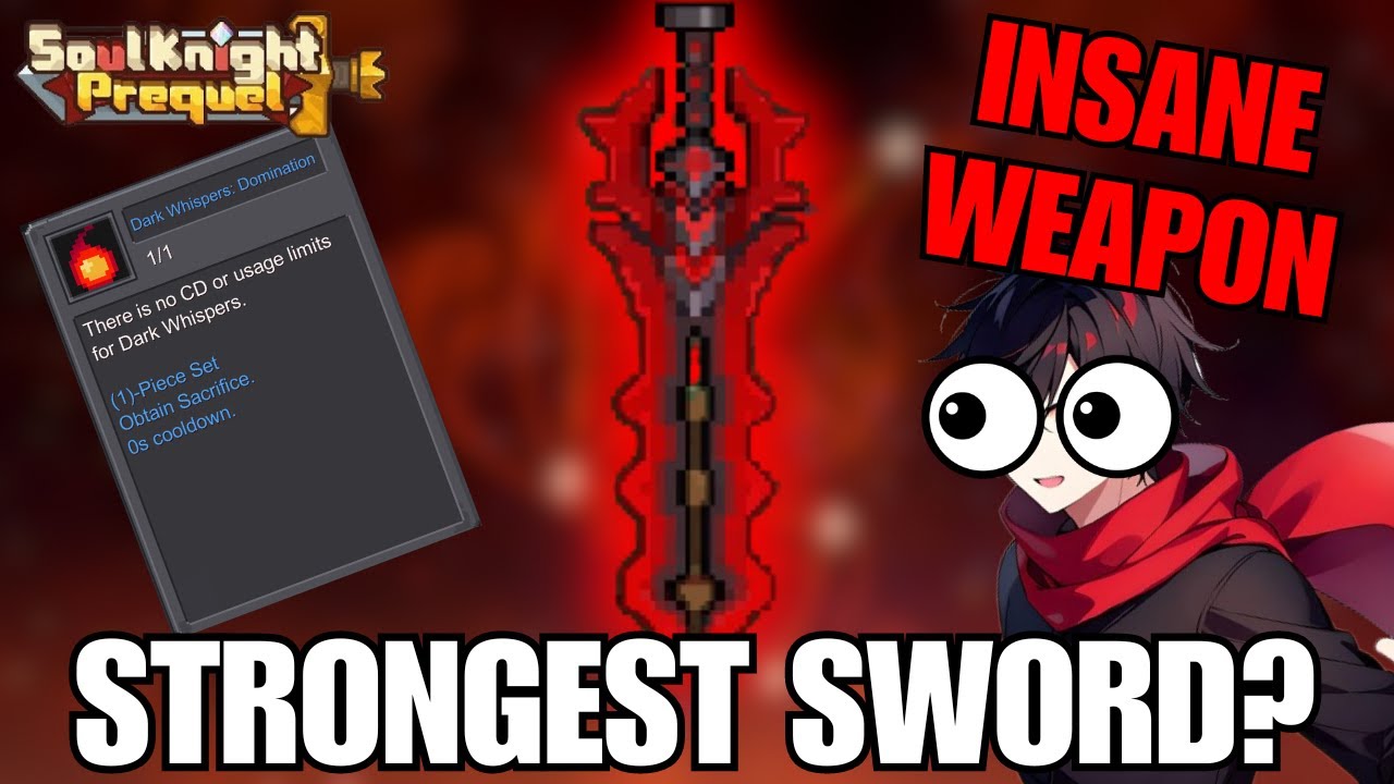 Red Weapon in Soul Knight Prequel : 0.001% Chance of Winning!