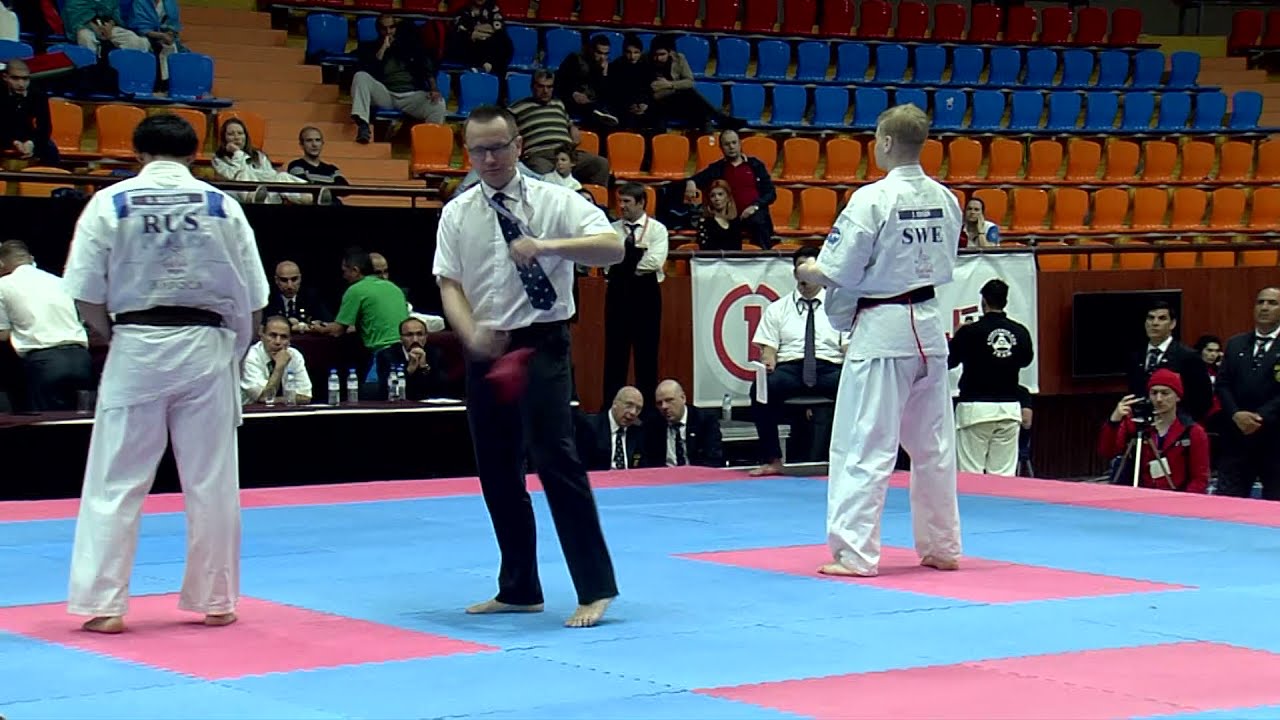 European Championship in Armenia, Jonas Rosin (SWE) vs David Bitkash (RUS)
