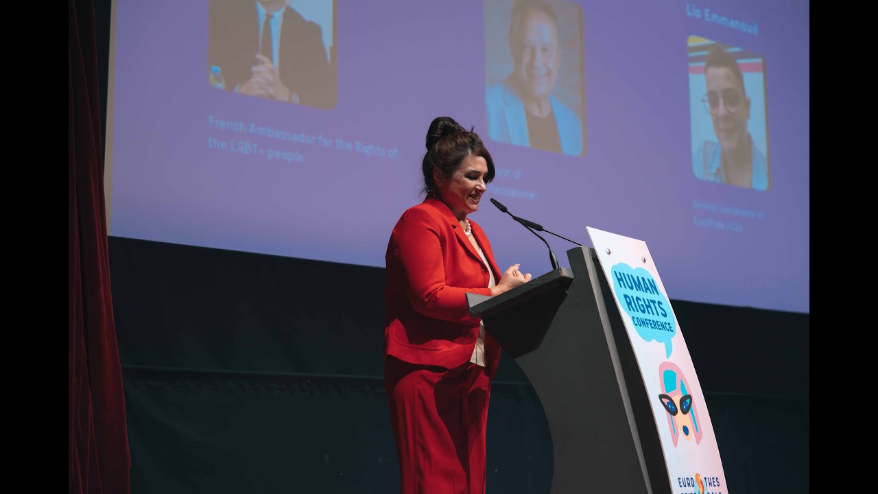 Opening of The Human Rights Conference (EuroPride 2024-Thessaloniki, Greece)