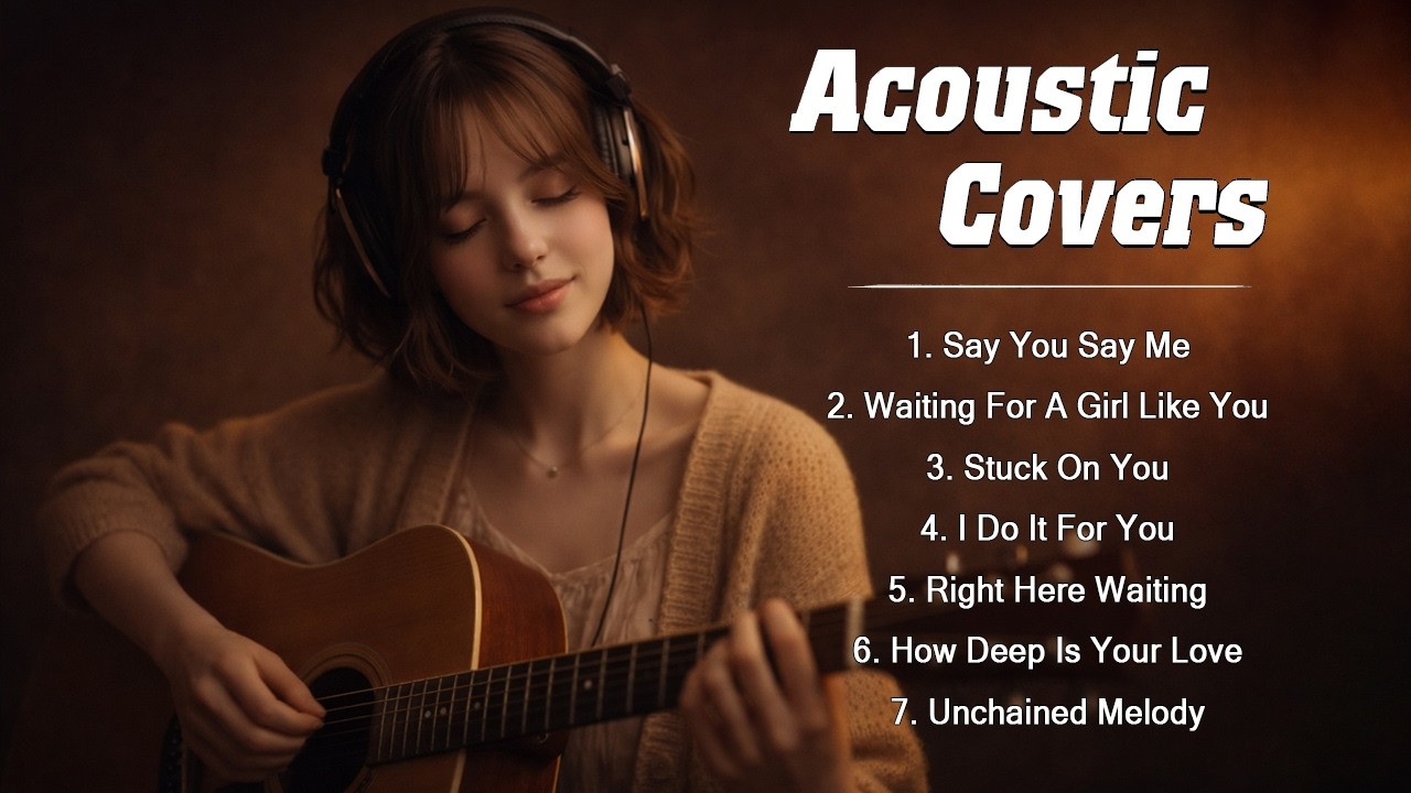 Timeless 70s 80s 90s Love Songs – Acoustic Covers (Girl Vocal) |Say You Say Me, Stuck On You & More