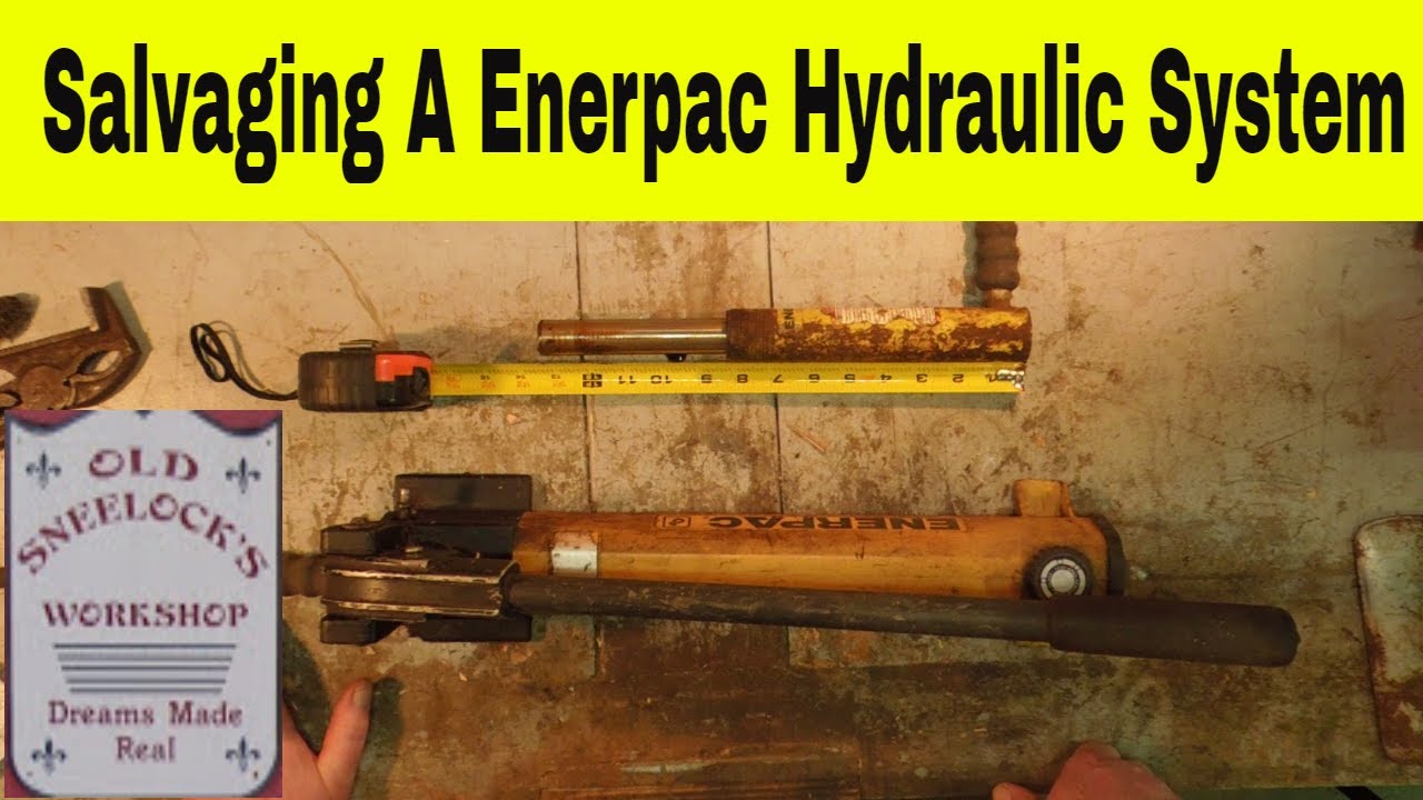 Ремонт гидравлической системы Enerpac, часть 1