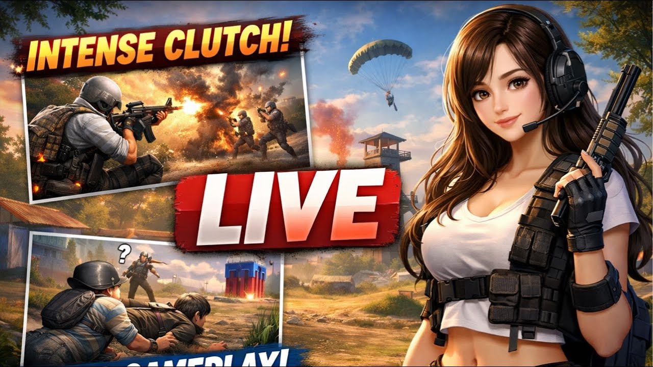 Noob Squad Rush Gameplay 😈 | BGMI Live 🔴 | Funny Moments + Clutch 🔥