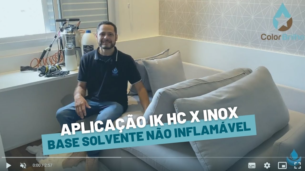 3 - Aplicação Pulverizador IK HC x Inox