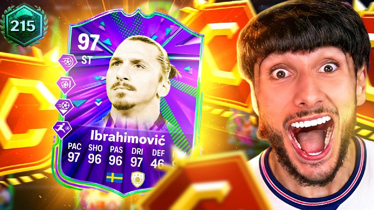 97 Zlatan Ibrahimović ВЫТАЩИЛ меня в FUT Champs!