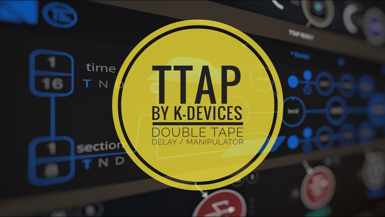 TTAP Double Tape Delay/Manipulator by K-Devices: the most off-the-wall delay plugin?
