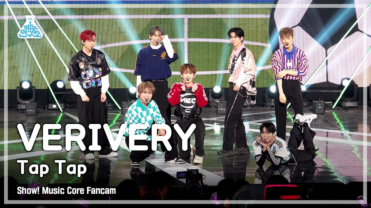 [예능연구소] VERIVERY – Tap Tap(베리베리 - 탭 탭) FanCam | Show! MusicCore | MBC221126방송