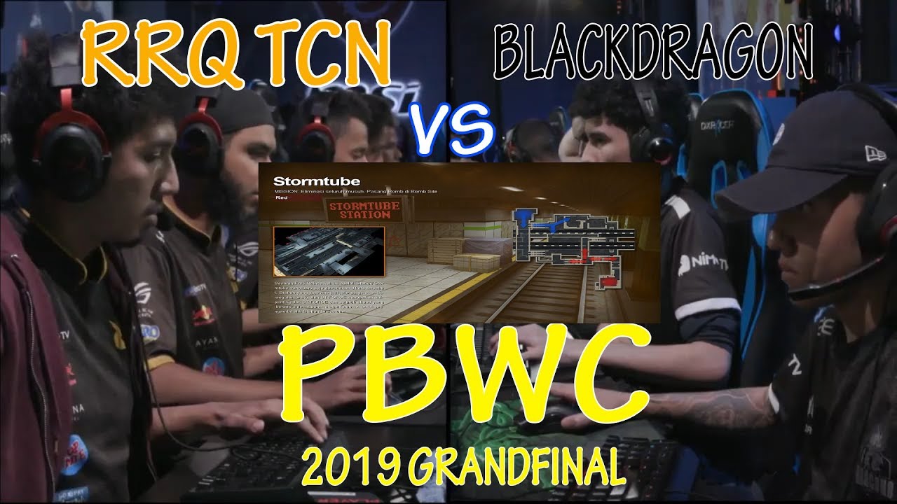 ПОЛУФИНАЛ PBWC 2019 RRQ.TCN VS BLACKDRAGON STROMTUBE