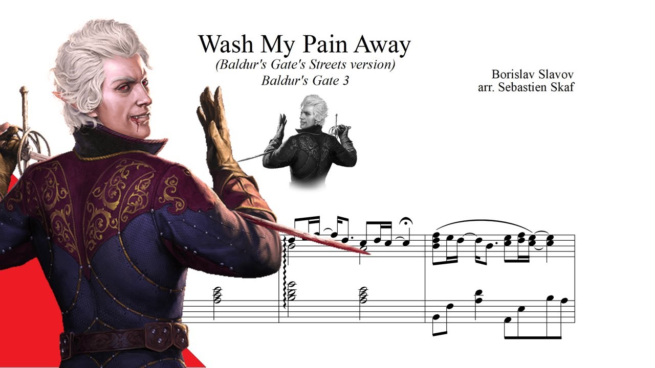 Wash My Pain Away  |  Baldur's Gate 3 Piano cover