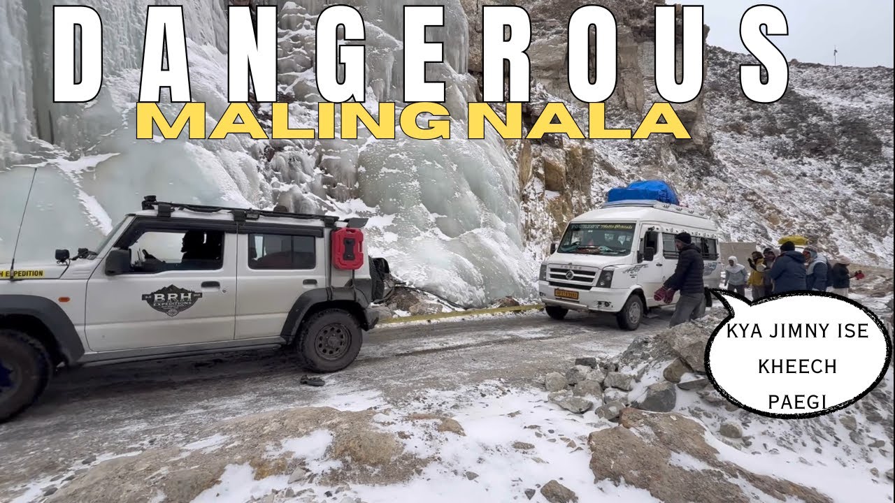 MALING NALA pe sara convoy rokna pada || kya jimny rasta khol paegi || @BRH Expeditions