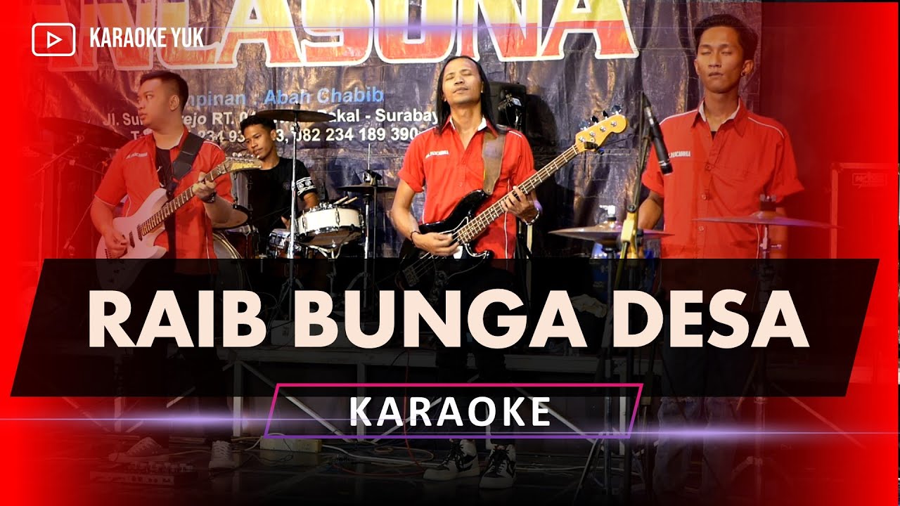 RAIB BUNGA DESA KARAOKE versi Mahesa