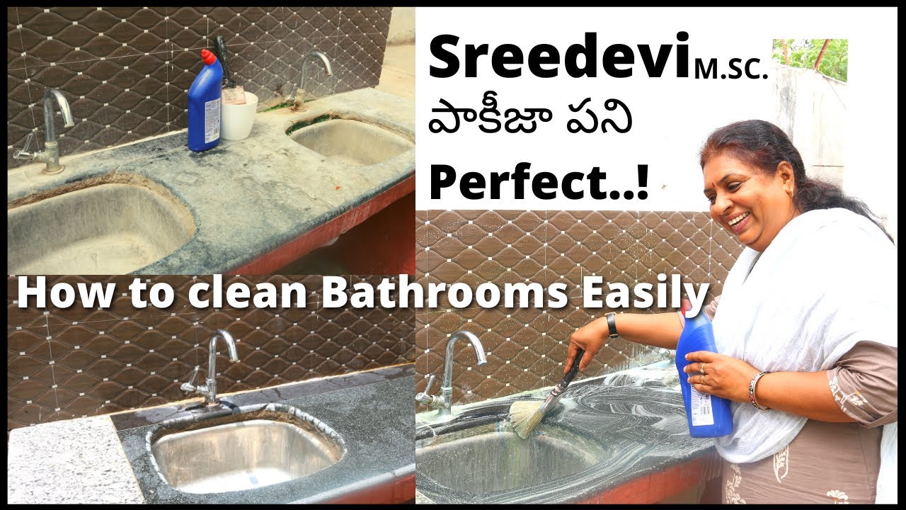 10 Minutes Bathroom cleaning tip's/How to clean Bathroom tiles Easily/How to clean Bathroom Taps