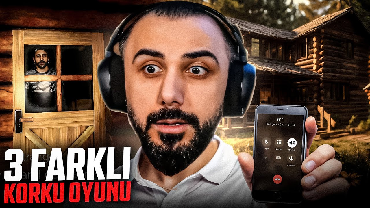 ORMAN KULÜBESİNDEKİ LANET!! BİRBİRİNDEN EFSANE 3 KORKU OYUNU!! | Barış Can