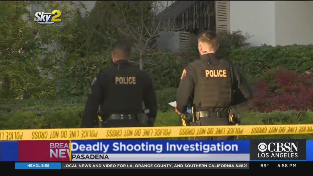 Police Continue To Investigate Deadly Shooting In East Pasadena