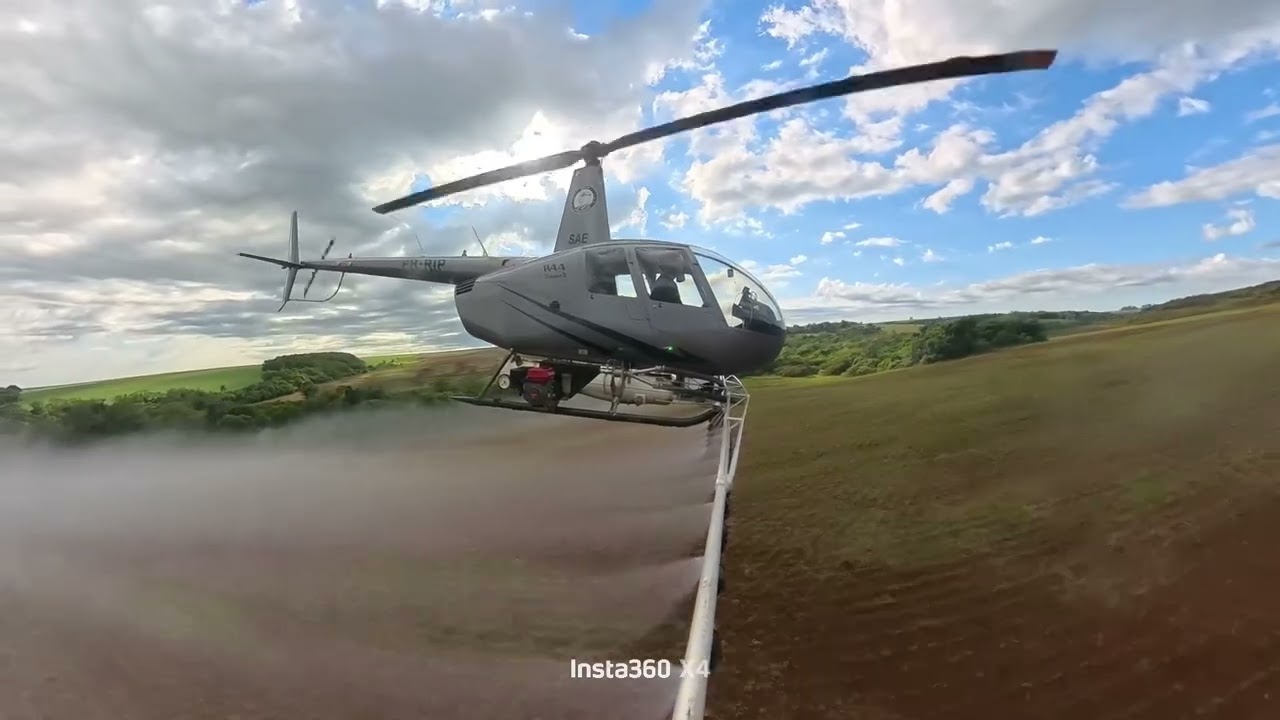 Aviação AGRÍCOLA HELICÓPTERO 