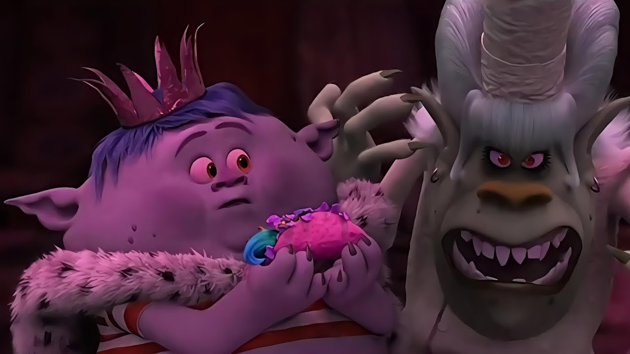 Trolls - Bergen King Gristle finally eats a troll | Gamavision Csupo Effects
