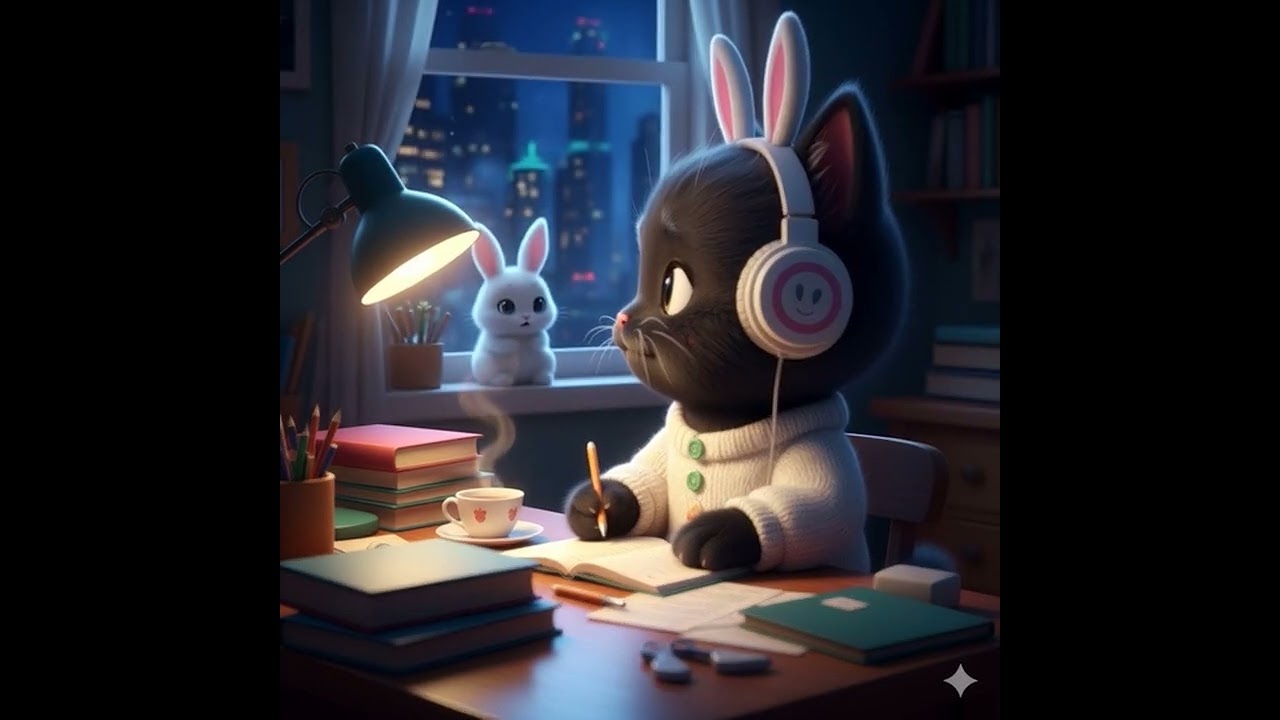 LoFi Cat Music 🐱 | Calm Christian LoFi for Kids to Study, Relax & Sleep (3:31)