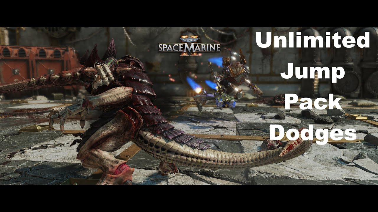 Assault Unlimited Perfect Dodges with Jump Pack - Space Marine 2