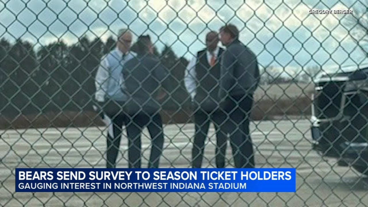 Bears send survey to season ticket holders, asking if they would support potential move to Indiana