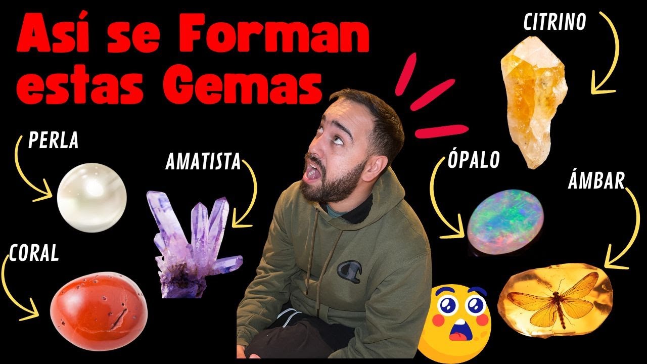 ¡COMO SE FORMAN LAS GEMAS por Procesos Sedimentarios & Hidrotermales! (¡8 Ejemplos!) 💎✨