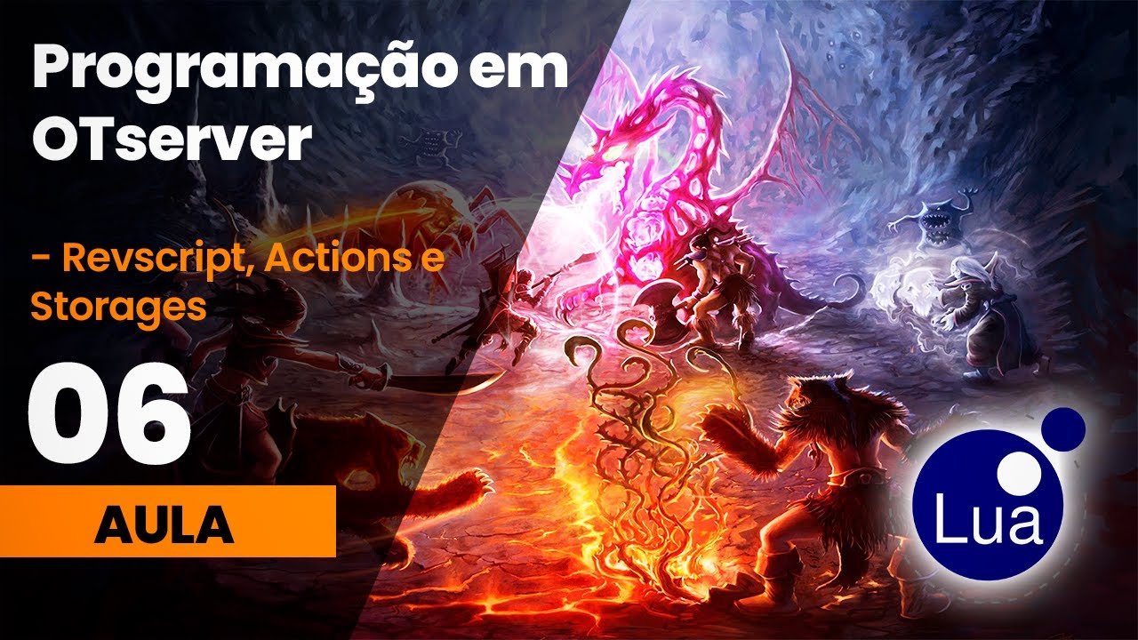 Programação em OTserver #06 | Revscript, Actions e Storages