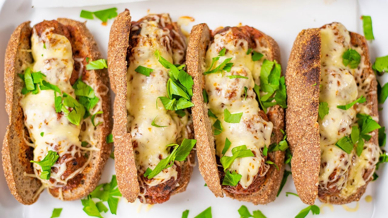 Keto Meatball Sub Recipe - How to Make Low Carb Subway Sandwich - Super Delicious Lunch (So Tasty)