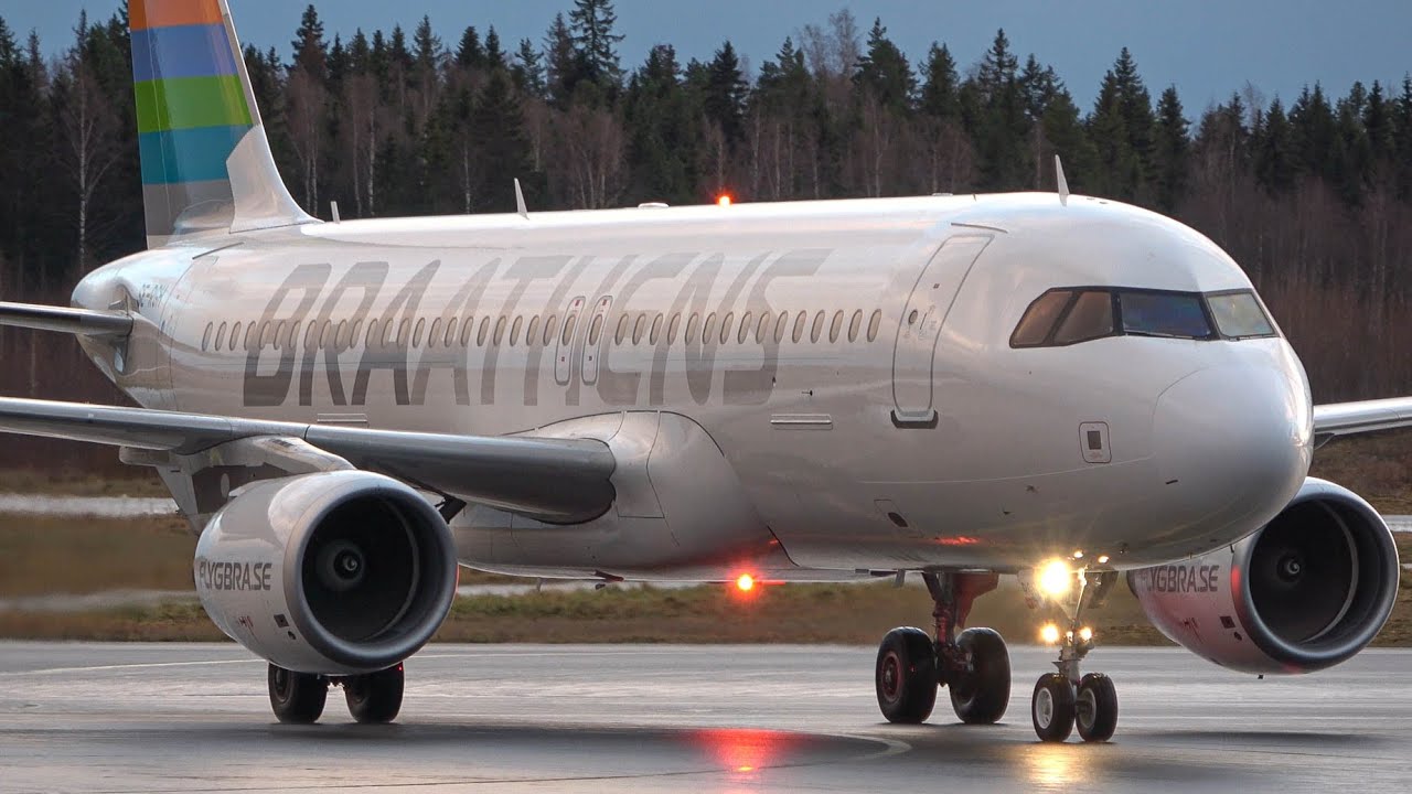 Braathens International Airbus A320-214 SE-RGH at Tampere-Pirkkala