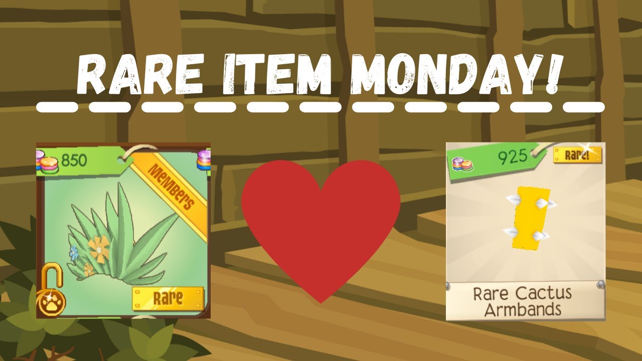 ANIMAL JAM CLASSIC/PW - RARE ITEM MONDAY (5/24/2021)