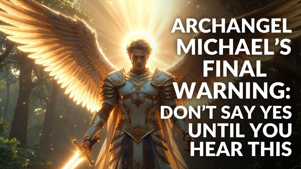 ✝️“Archangel Michael’s FINAL WARNING: Don’t Say Yes Until You Hear This…”