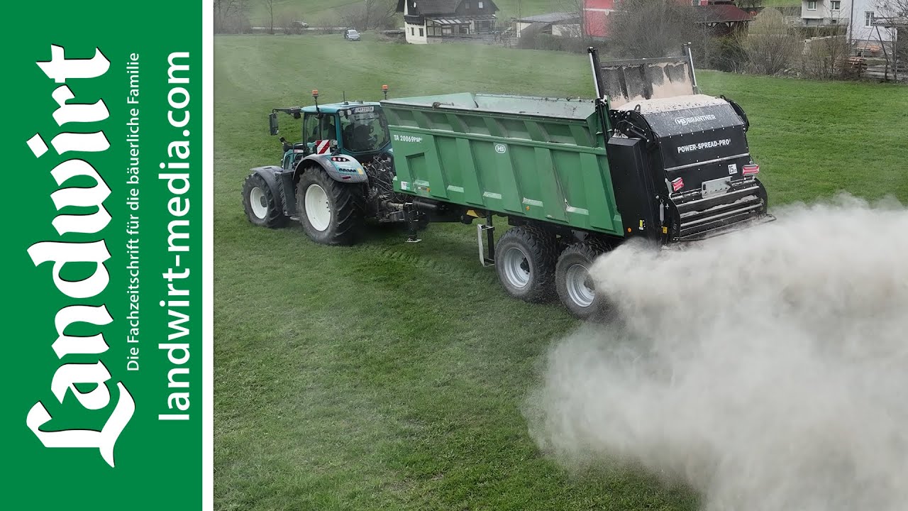 Neuer 22 t Streuer von Brantner im Test | landwirt-media.com