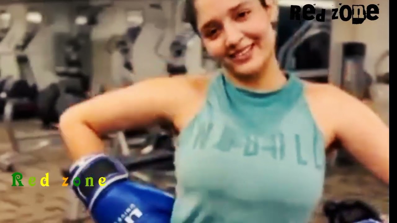 ritika singh _very_ hard _workout gym/ hot south actress #new