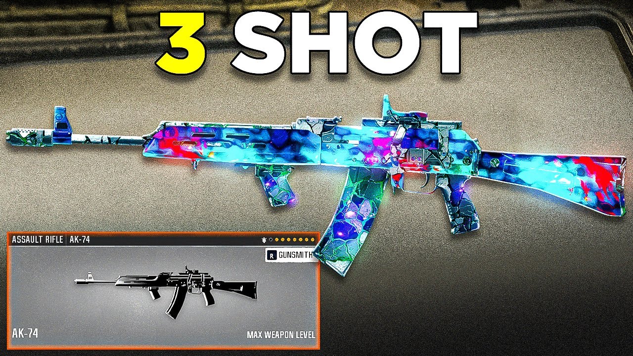 NEW *MAX DAMAGE* AK74 LOADOUT is TAKING OVER BO6! 😍 (best AK74 Class Setup) Black Ops 6 / Warzone