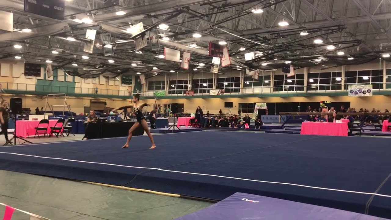 Elise Raffiani-4th place floor routine, hall of fame/ xcel gold