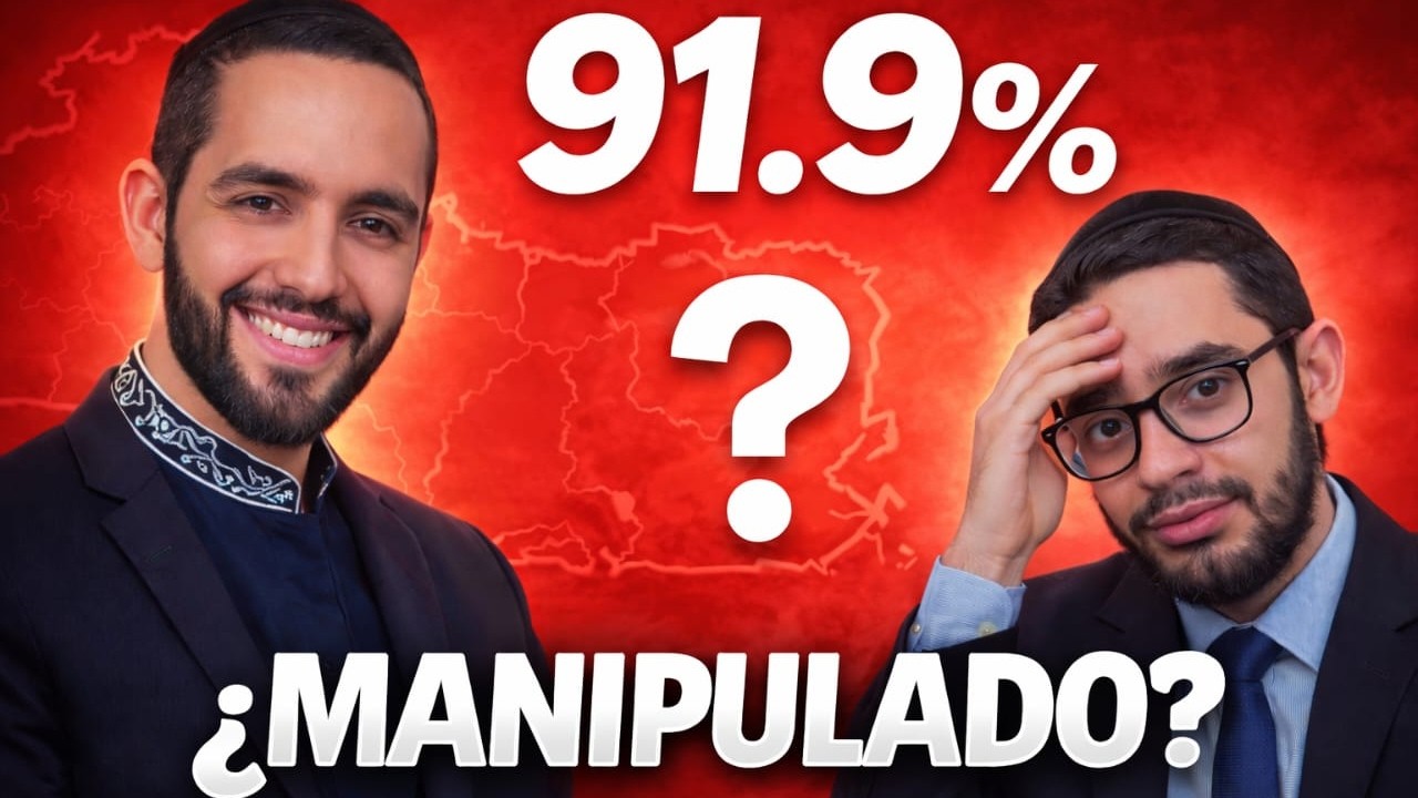 ESE 91.9% DE BUKELE ¿ES REAL O ESTÁ MANIPULADO?