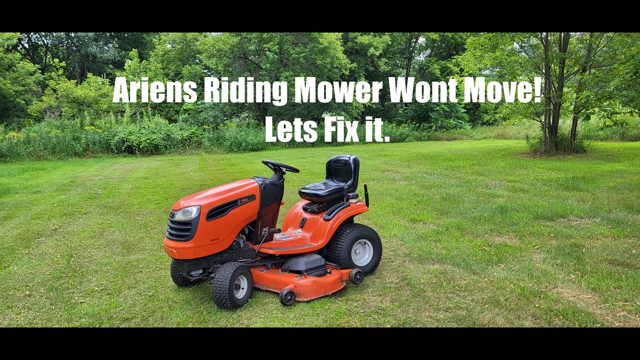 Ariens Riding Mower Drive Belt Replacement Repair