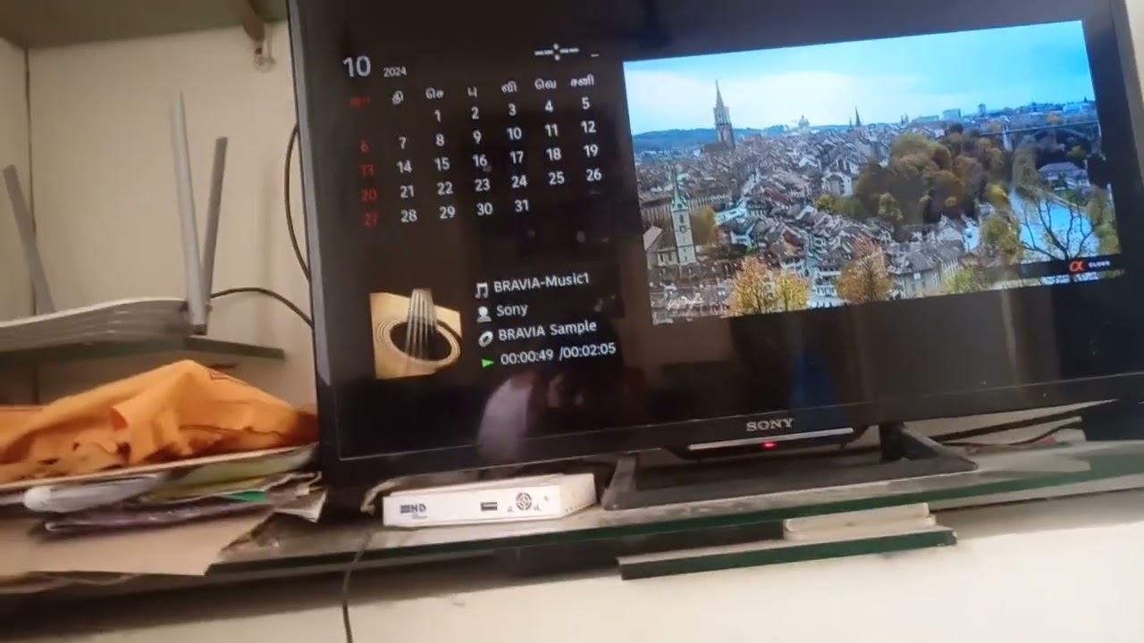 Sony Bravia tv music mode