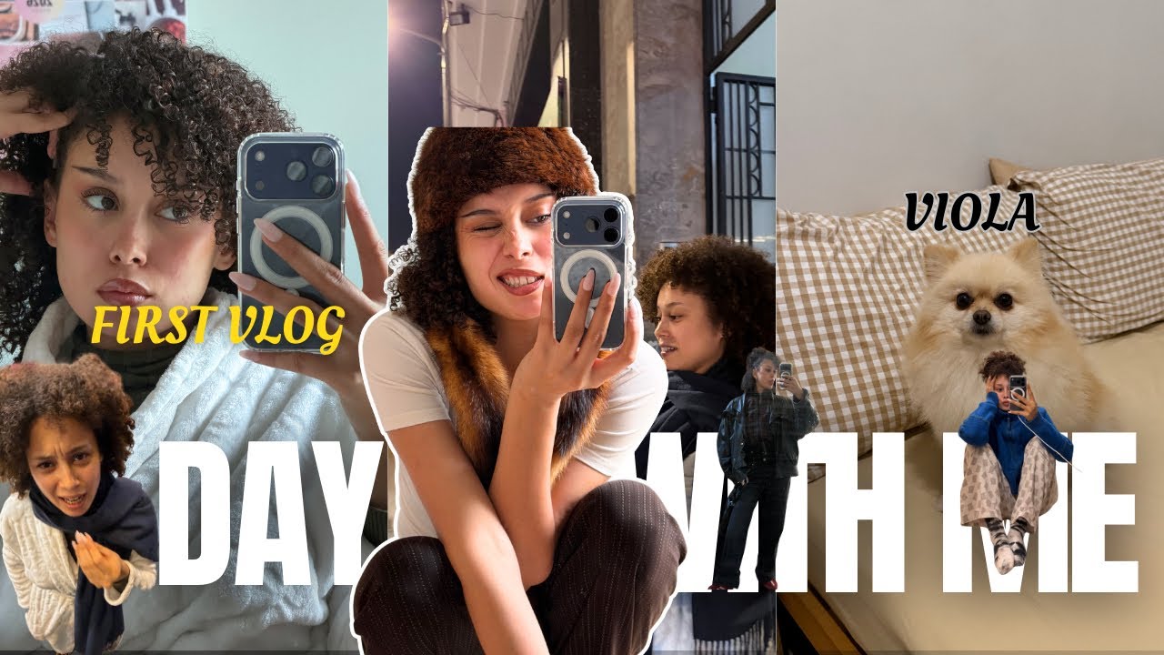 My First Vlog: A Day With Me✨🥹/ أول ڤيديو ديالي 