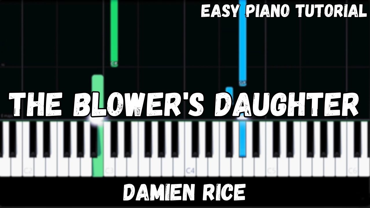 Damien Rice - The Blower's Daughter (Easy Piano Tutorial)