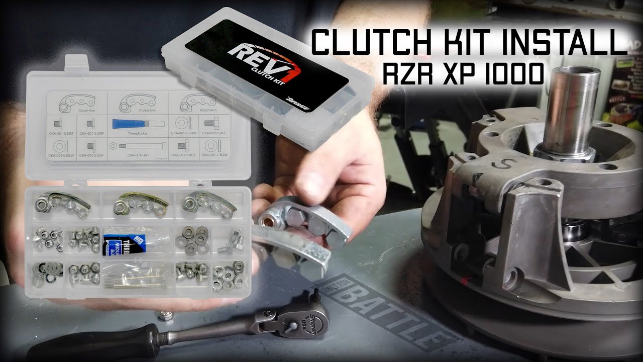 How to Install a Rev1 Clutch Kit on Polaris RZR XP 1000 - SuperATV